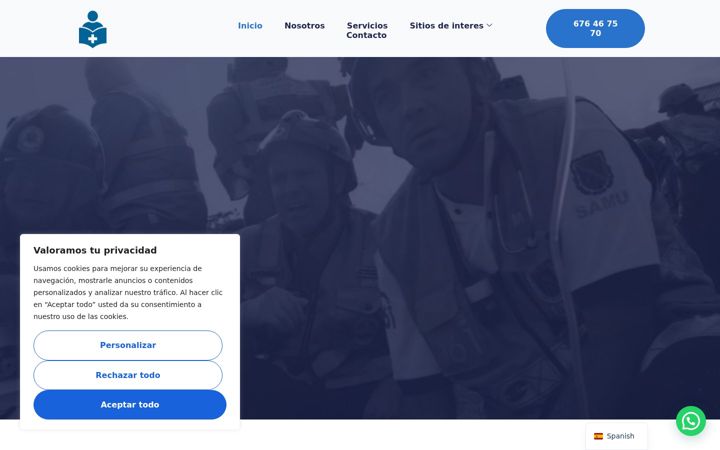 Screenshot of baleuska.com
