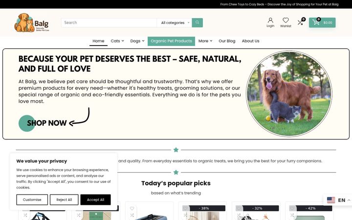 Screenshot of balg.ca