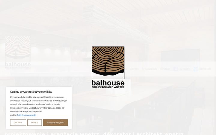 Screenshot of balhouse.pl