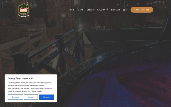 Screenshot of baliaogrodowasauna.pl