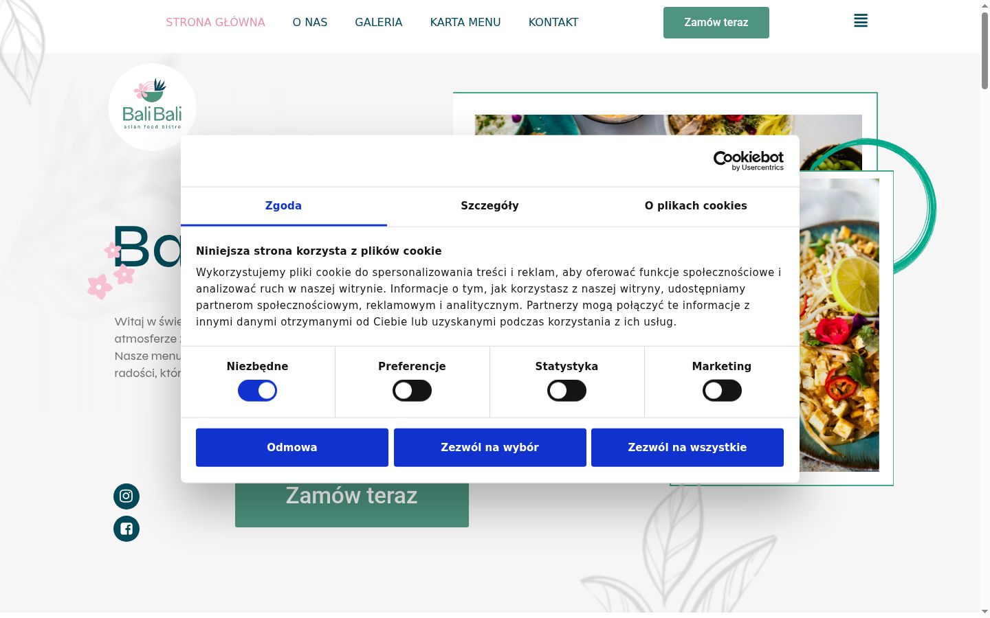 Snímka obrazovky banera súhlasu zobrazeného pred akoukoľvek interakciou