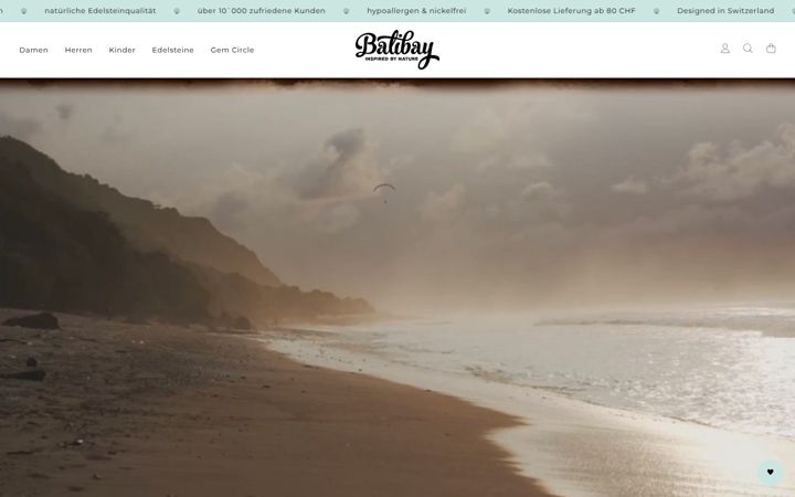 Screenshot of balibay.ch