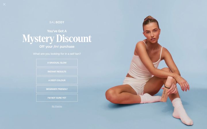 Screenshot of balibodyco.com