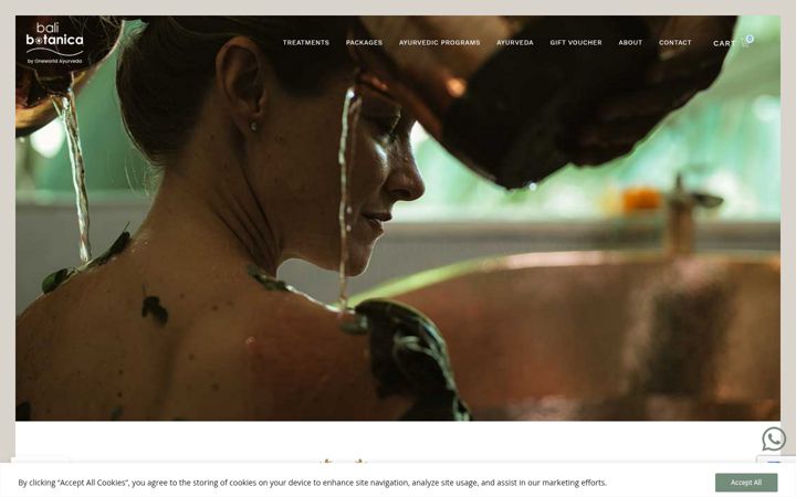Screenshot of balibotanica.com