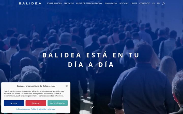 Screenshot of balidea.com