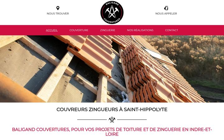 Screenshot of baligandcouvertures.fr