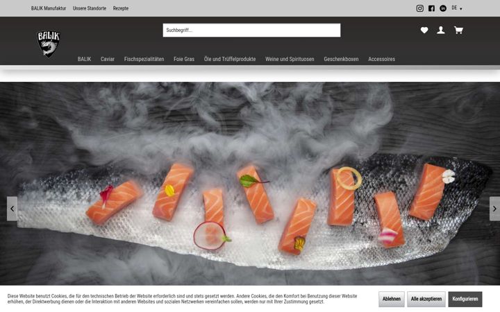 Screenshot of balik.ch