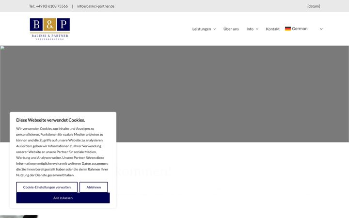 Screenshot of balikci-partner.de