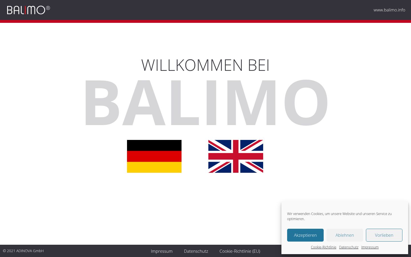 Sutikimo reklamjuostės, rodytos prieš bet kokią sąveiką, ekrano kopija