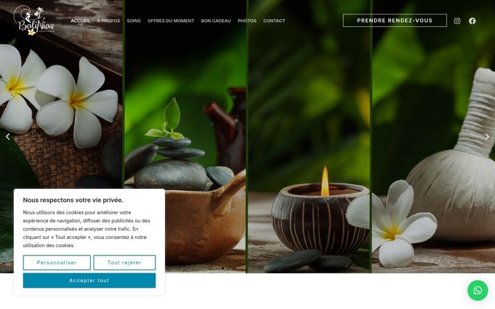 Screenshot of balinias.ch