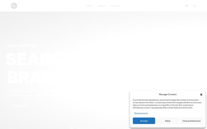 Screenshot of balintsomos.com