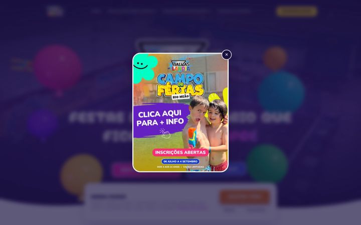 Screenshot of balizaslandia.pt
