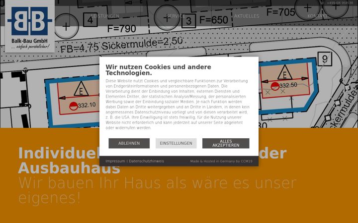 Screenshot of balk-bau-gmbh.de
