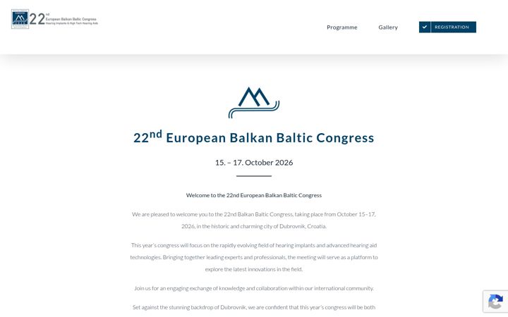 Screenshot of balkan-congress.org