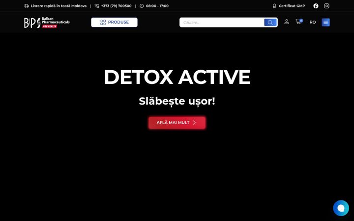 Screenshot of balkan-pro.md