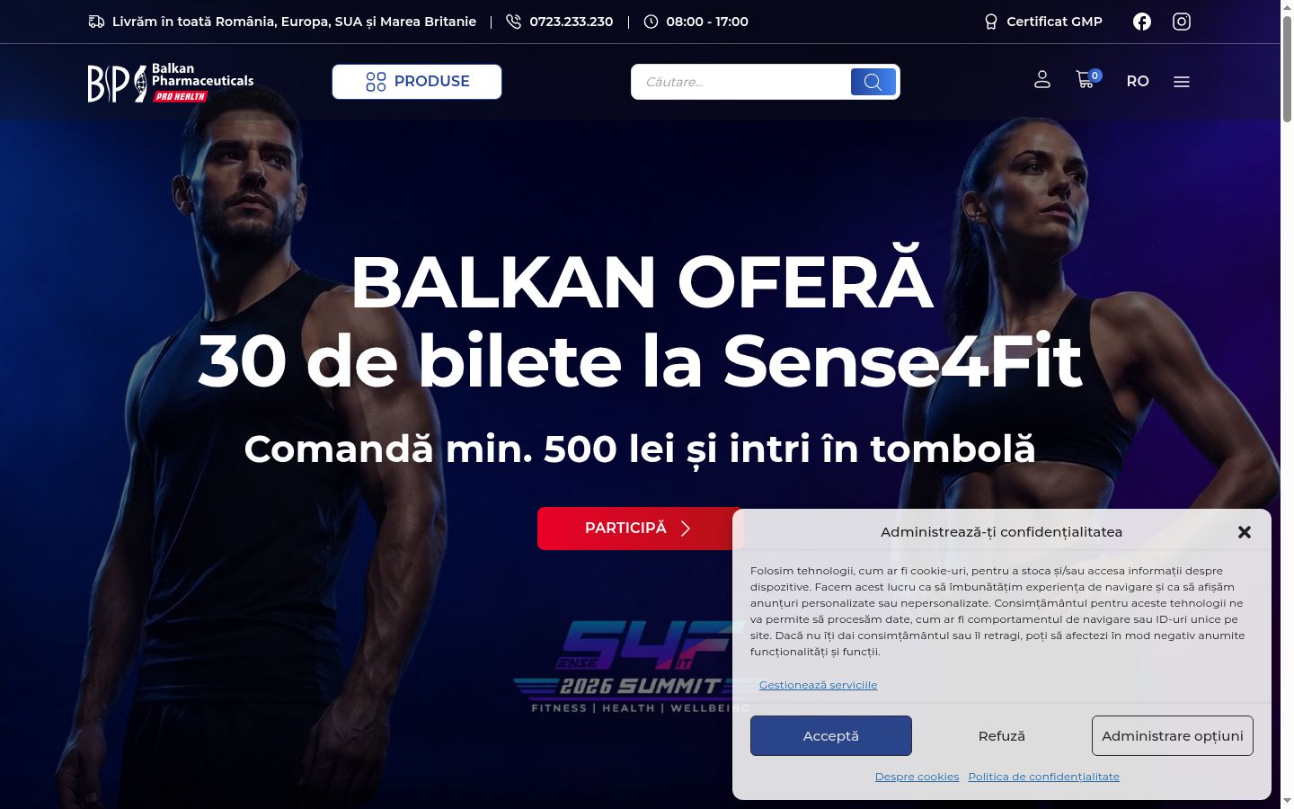 Sutikimo reklamjuostės, rodytos prieš bet kokią sąveiką, ekrano kopija