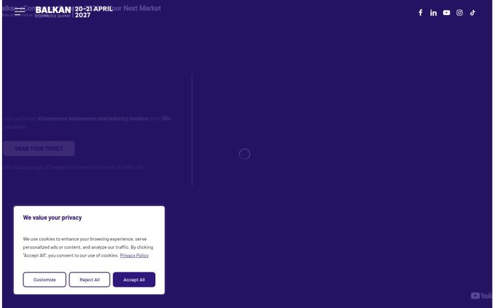 Screenshot of balkanecommerce.com