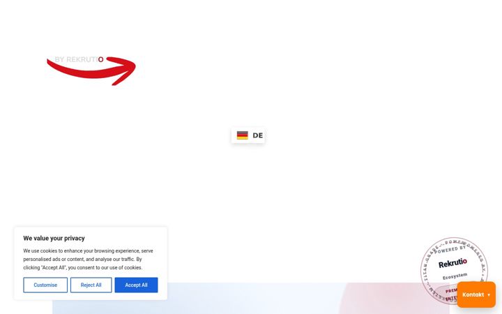 Screenshot of balkanpersonal.de