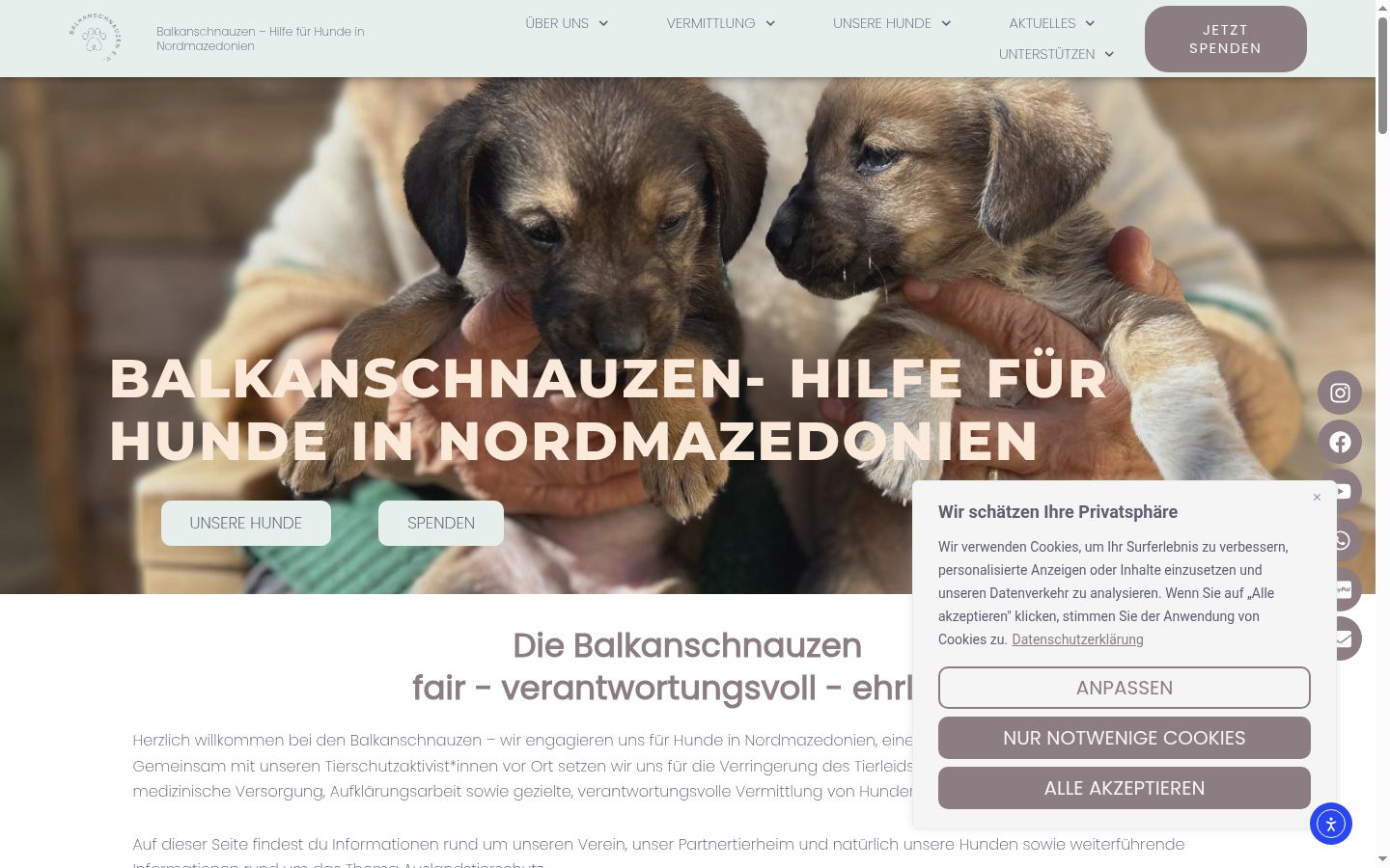 Sutikimo reklamjuostės, rodytos prieš bet kokią sąveiką, ekrano kopija