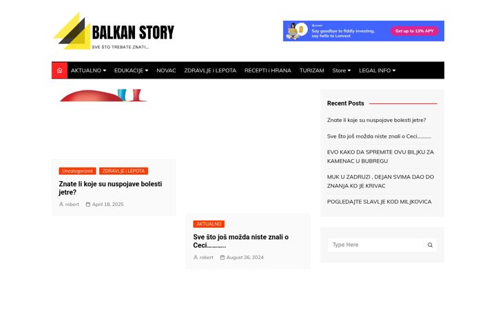 Screenshot of balkanstory.com