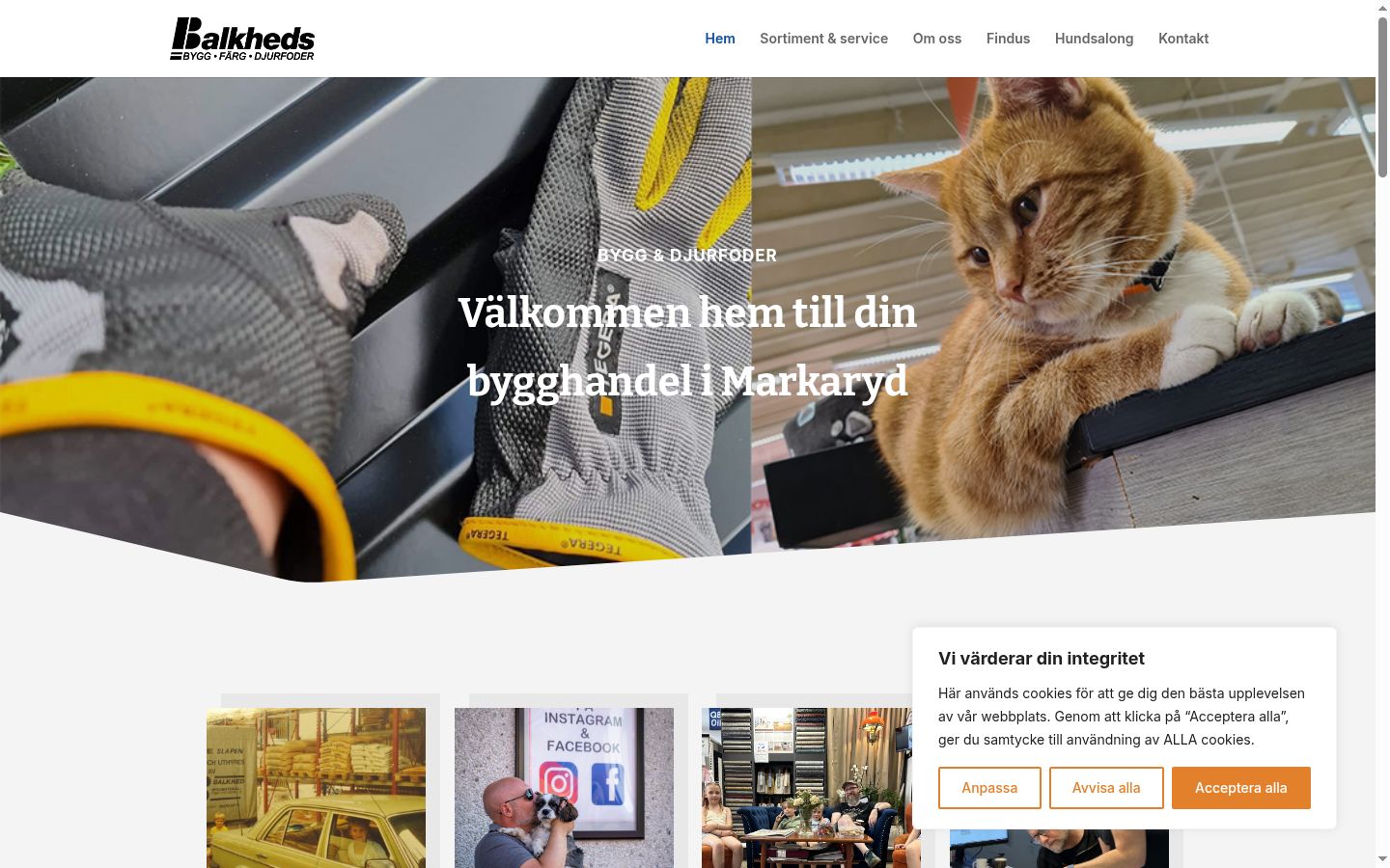 Screenshot tal-banner tal-kunsens muri qabel kwalunkwe interazzjoni
