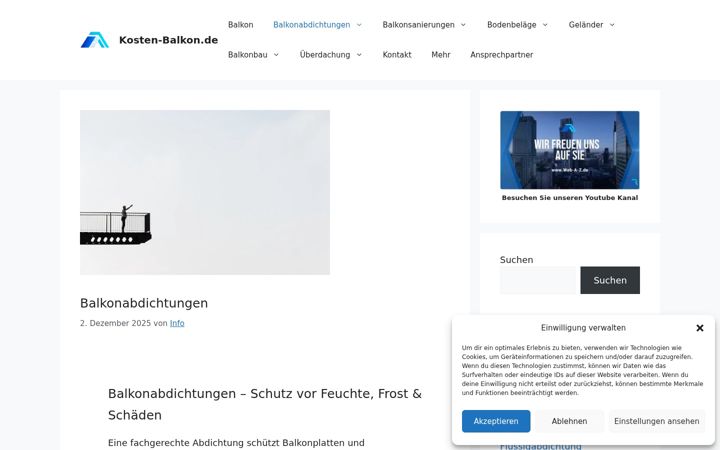 Screenshot of balkonabdichtungen.de