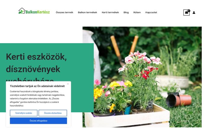 Screenshot of balkonkertesz.hu