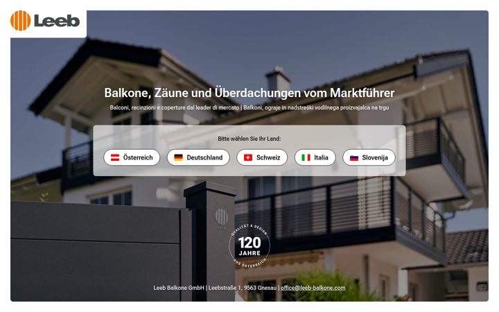 Screenshot of balkonratgeber.com