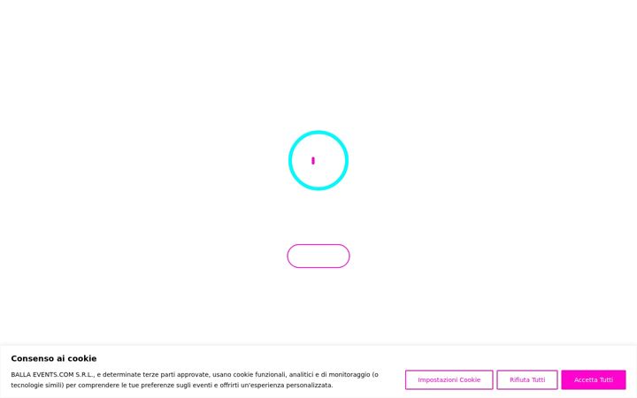 Screenshot of ballaevents.com