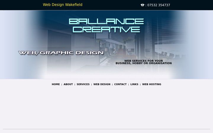 Screenshot of ballancecreative.co.uk
