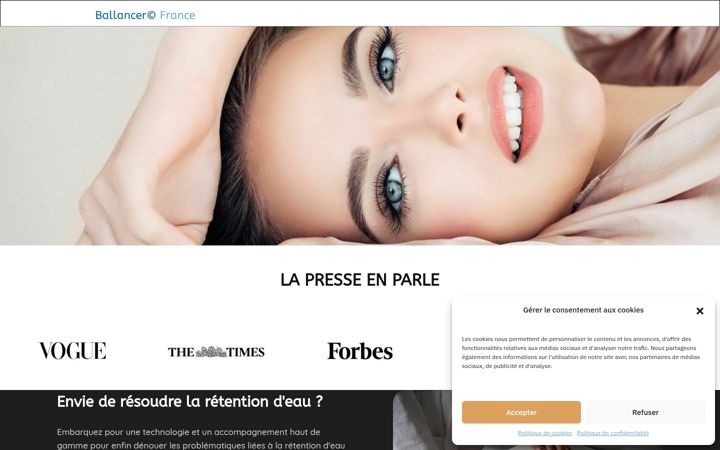 Screenshot of ballancer-france.com
