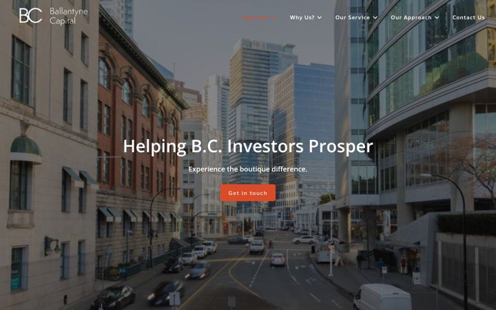 Screenshot of ballantynecap.com