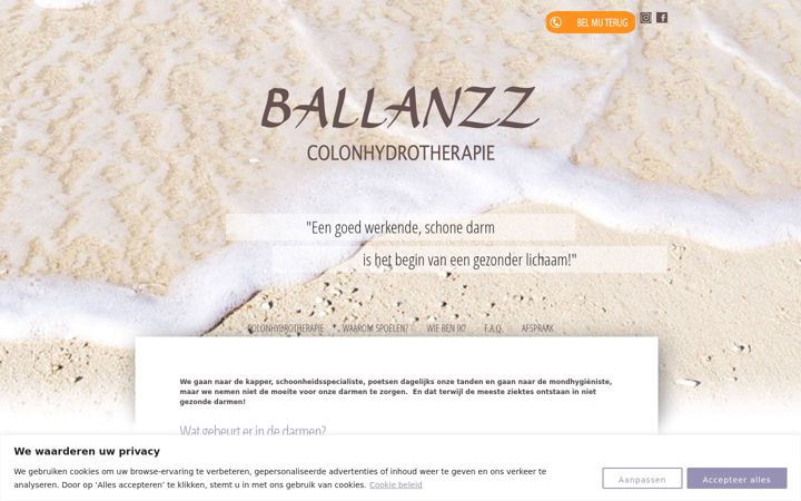Екранна снимка на ballanzz.nl