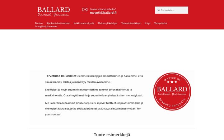 Screenshot of ballard.fi