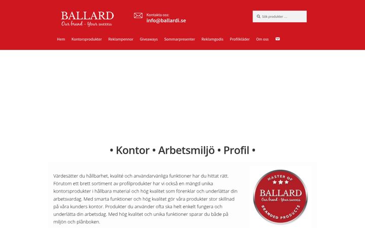 Screenshot of ballardi.se