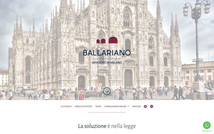 Screenshot of ballariano.it