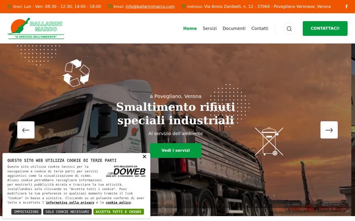 Screenshot of ballarinimarco.com