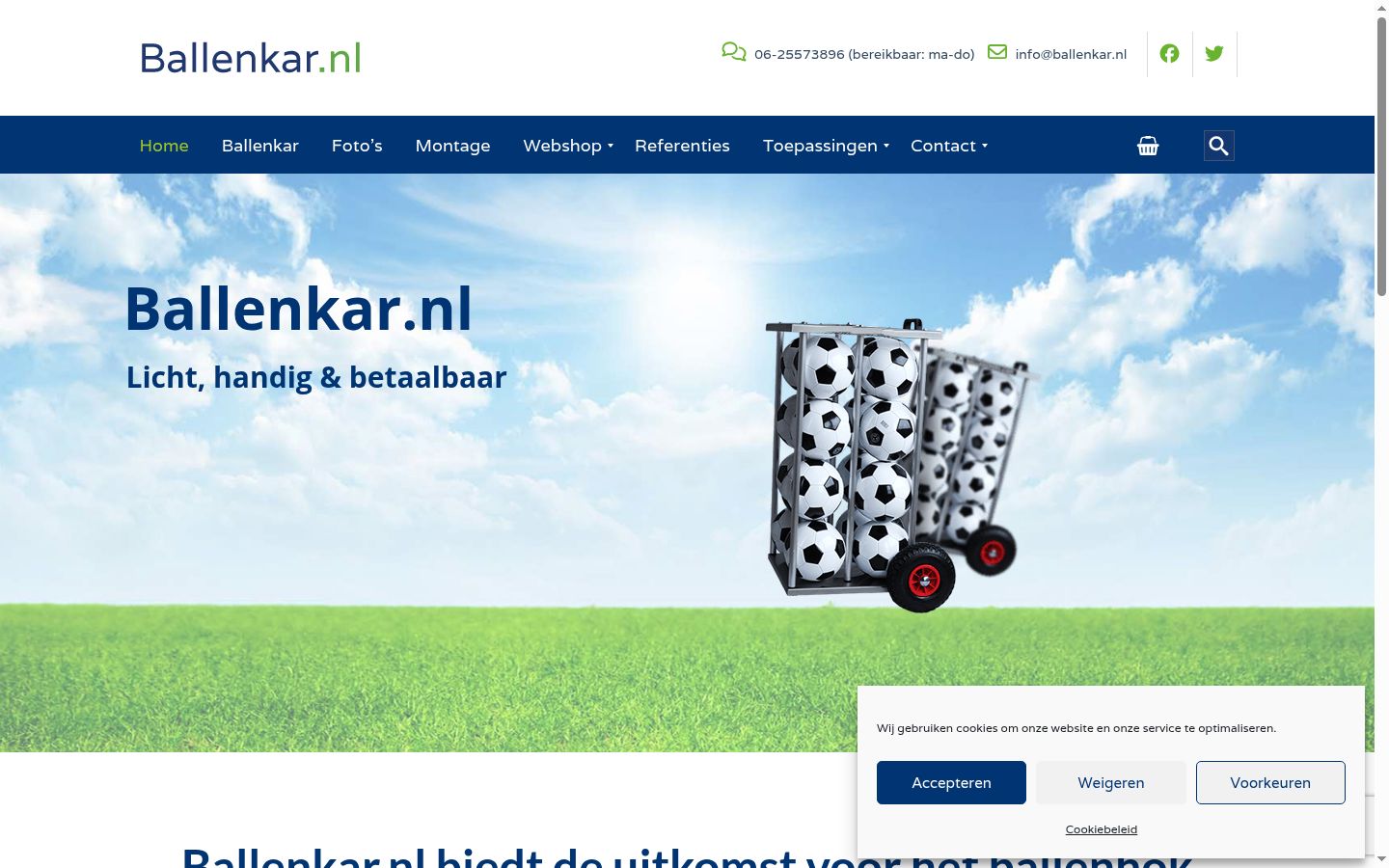 Screenshot tal-banner tal-kunsens muri qabel kwalunkwe interazzjoni