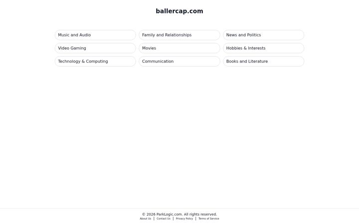 Screenshot of ballercap.com