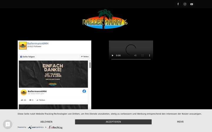 Screenshot of ballermann6.de
