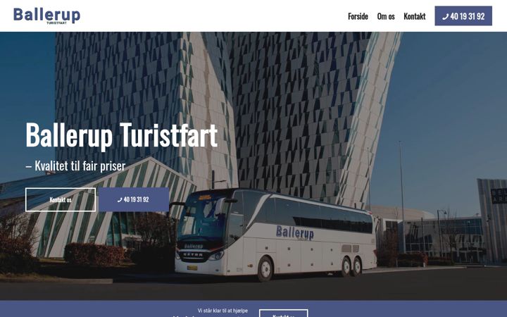 Screenshot of ballerupturistfart.com