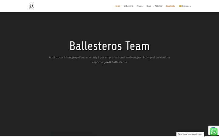 Screenshot of ballesterosteam.es