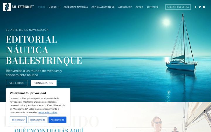 Screenshot of ballestrinque.es