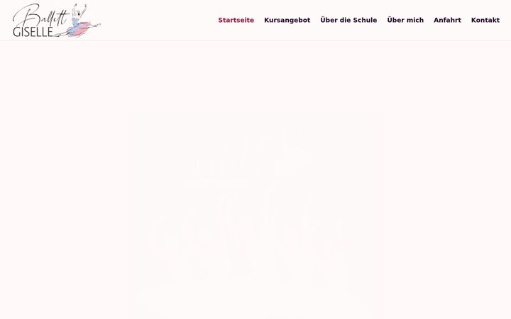 Screenshot of ballett-giselle.de