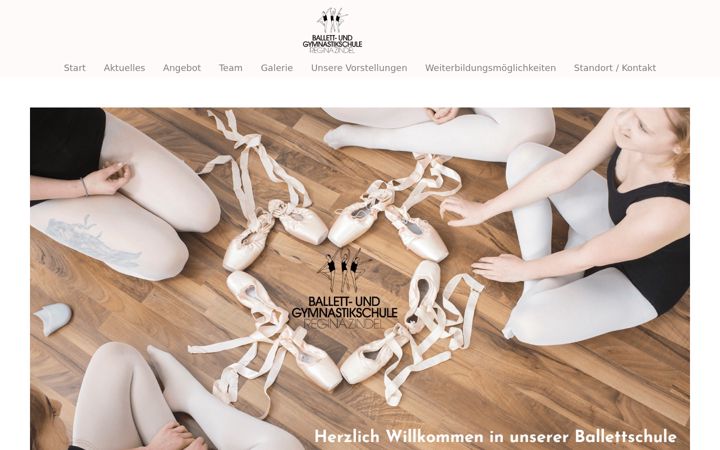 Екранна снимка на ballettschule-gymnastik-krefeld.de