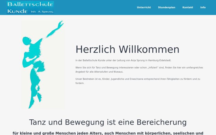 Екранна снимка на ballettschule-kunde.de