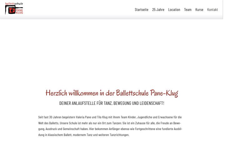 Screenshot of ballettschule-nuernberg.de