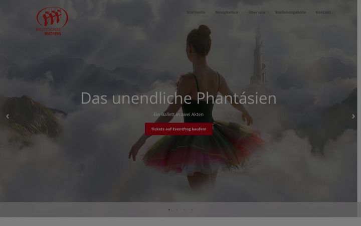 Skærmbillede af ballettschule-watkins.de
