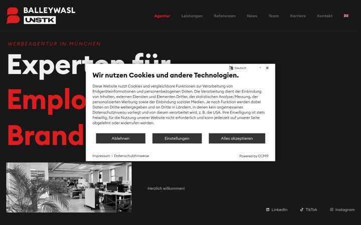 Screenshot of balleywasl.com