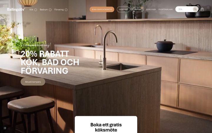 Screenshot of ballingslov-hub.se